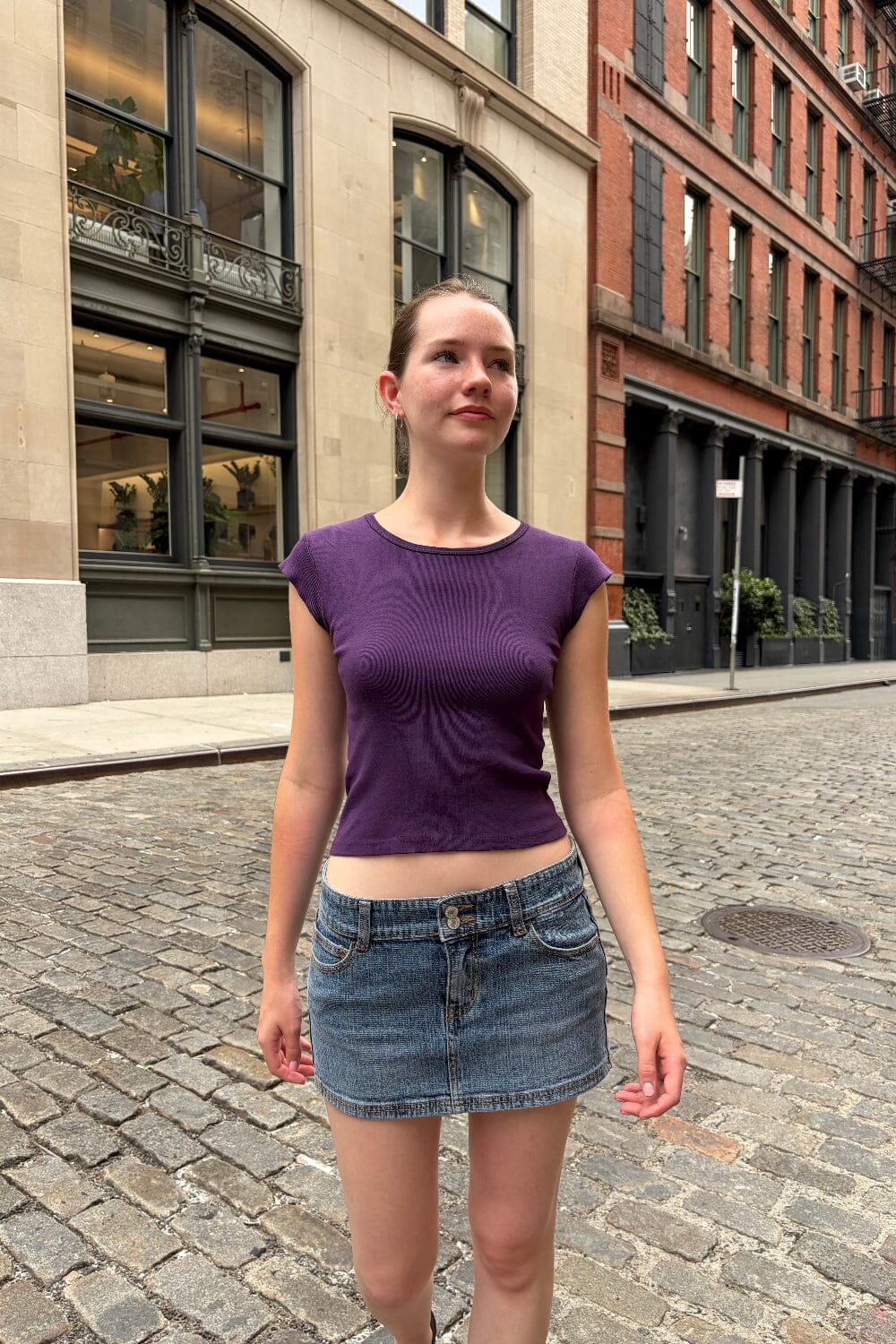 Itzel Top | Deep Purple / XS/S