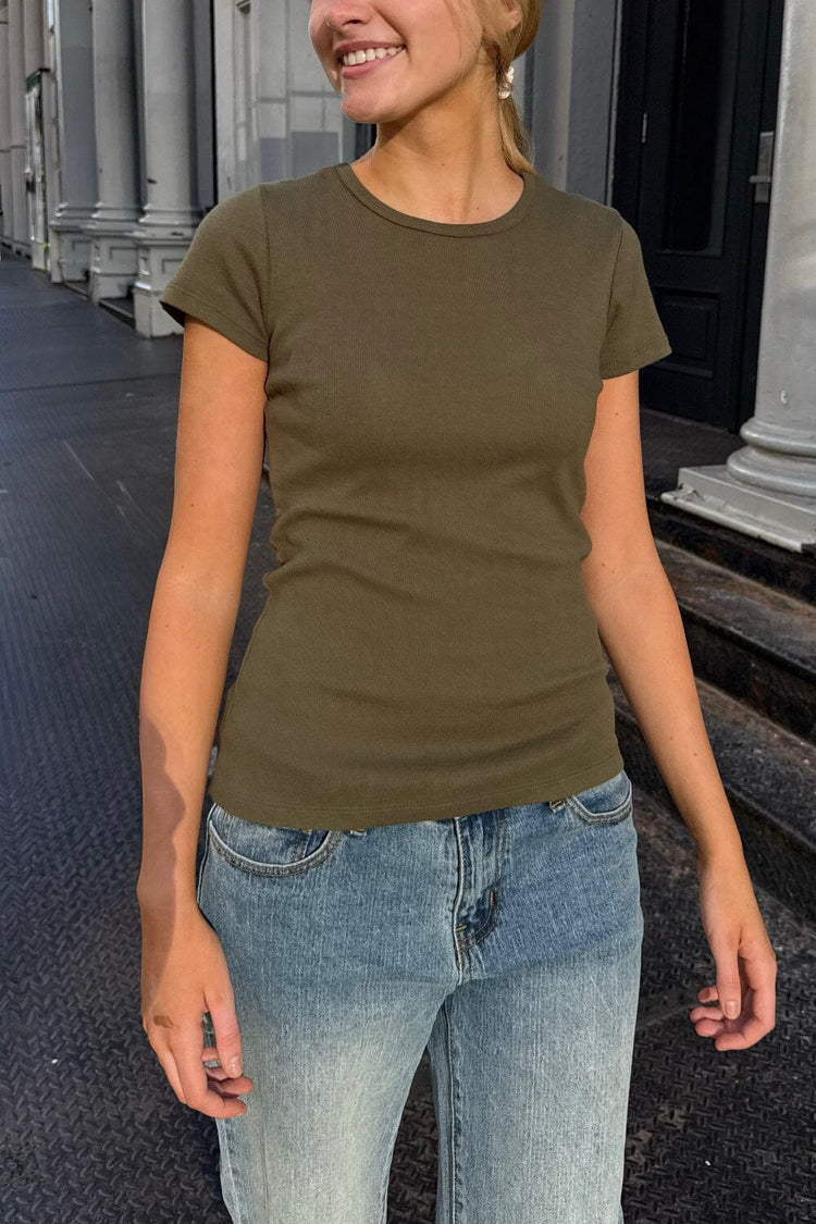 Hailie Top | Deep Forest / Regular Fit