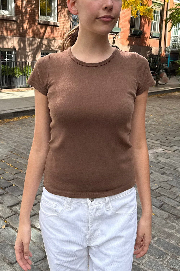 Hailie Top | Brown / Regular Fit