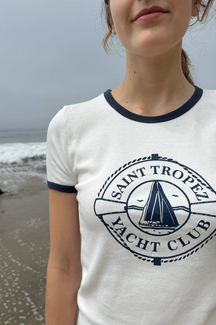 Saint Tropez Yacht Club Top | White / S