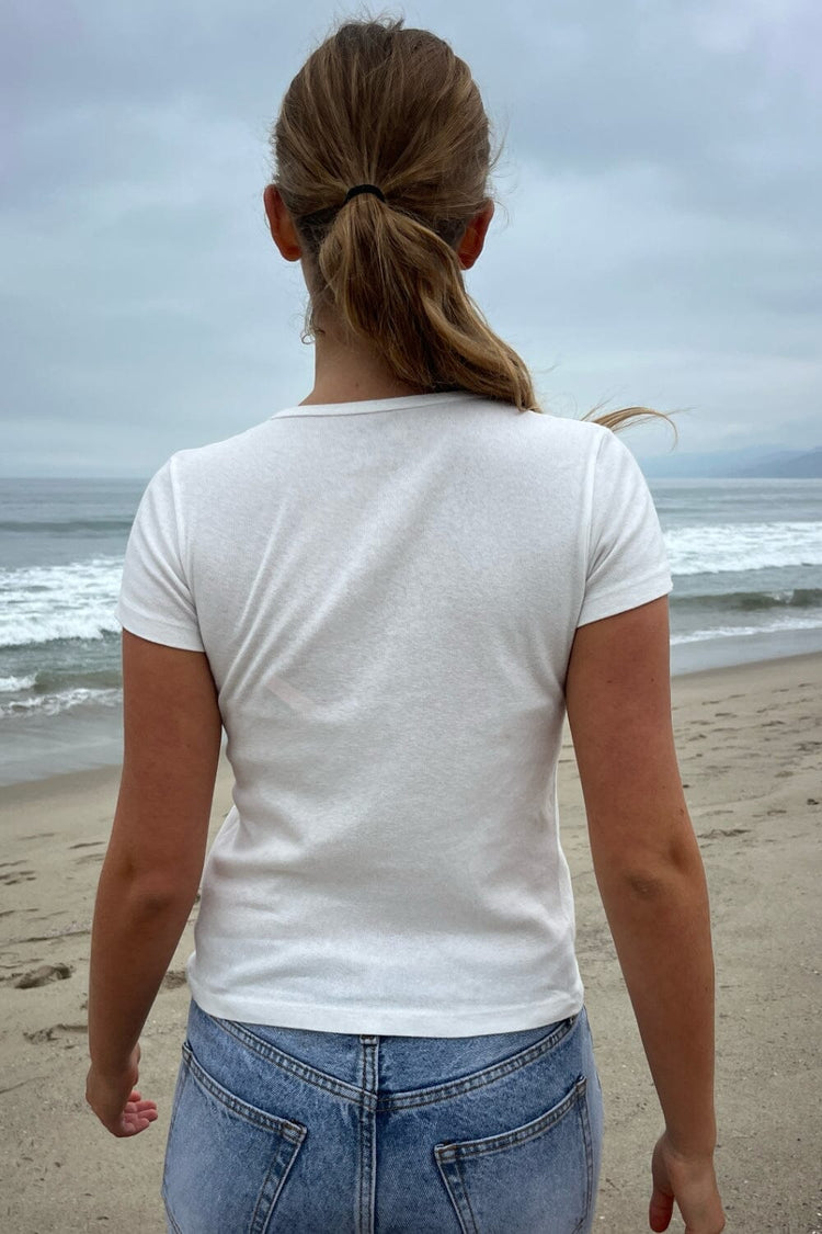 Hailie Top | White / S