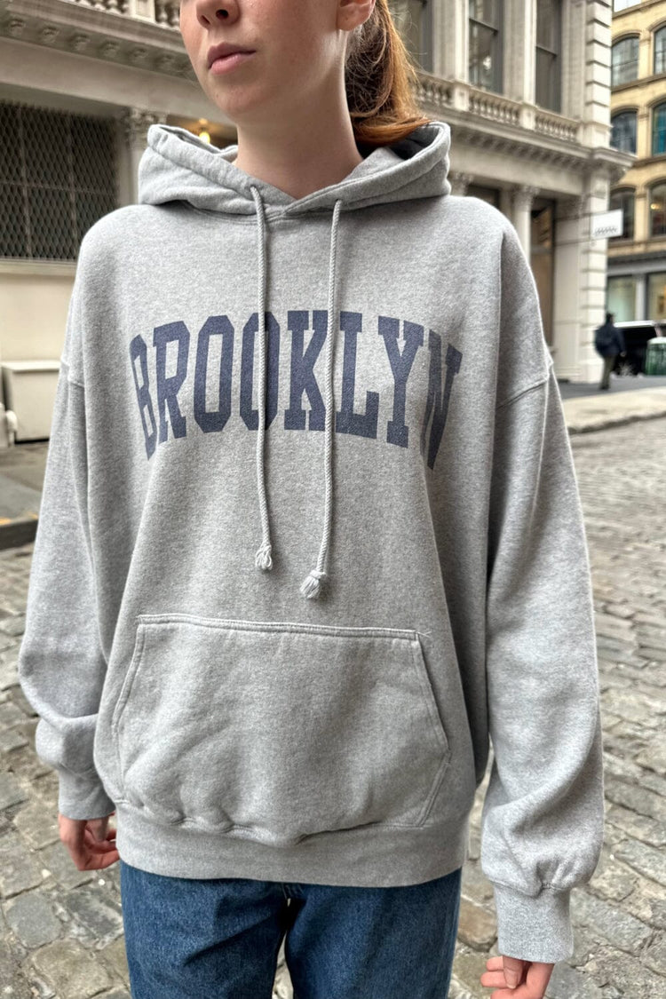 Brooklyn Hoodie | Grey / Oversized Fit