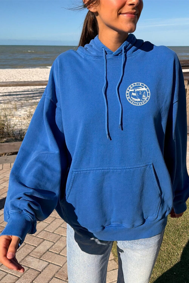 Christy Newport Hoodie | Cobalt Blue / Oversized Fit