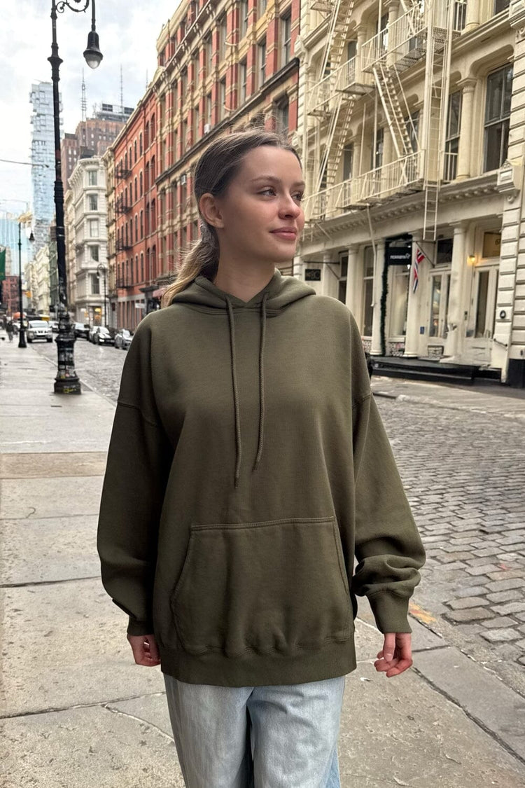 Christy Hoodie | Forest Green / Oversized Fit