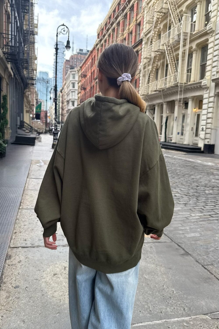 Christy Hoodie | Forest Green / Oversized Fit