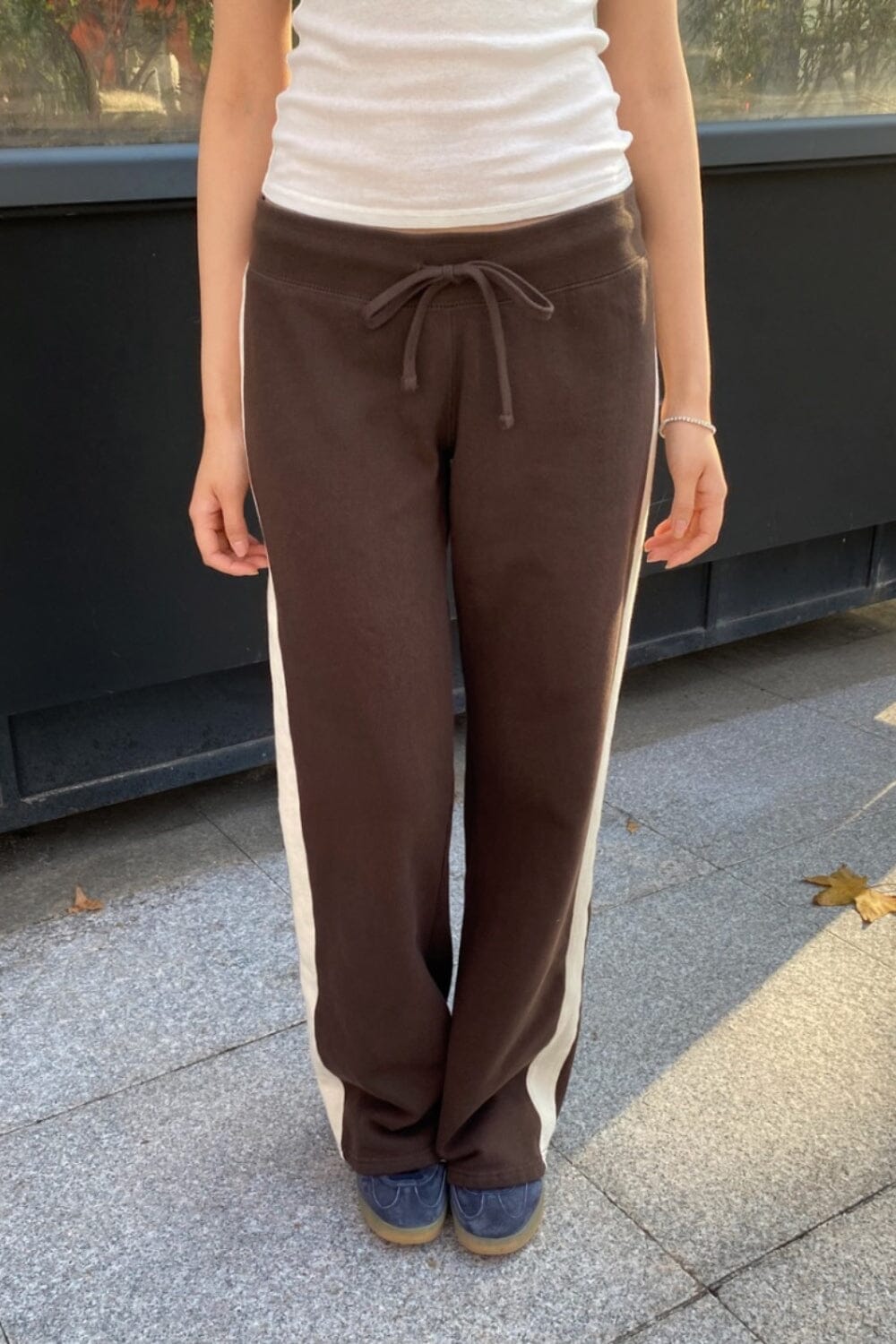 Hilary Stripe Yoga Pants | Brown / XS/S