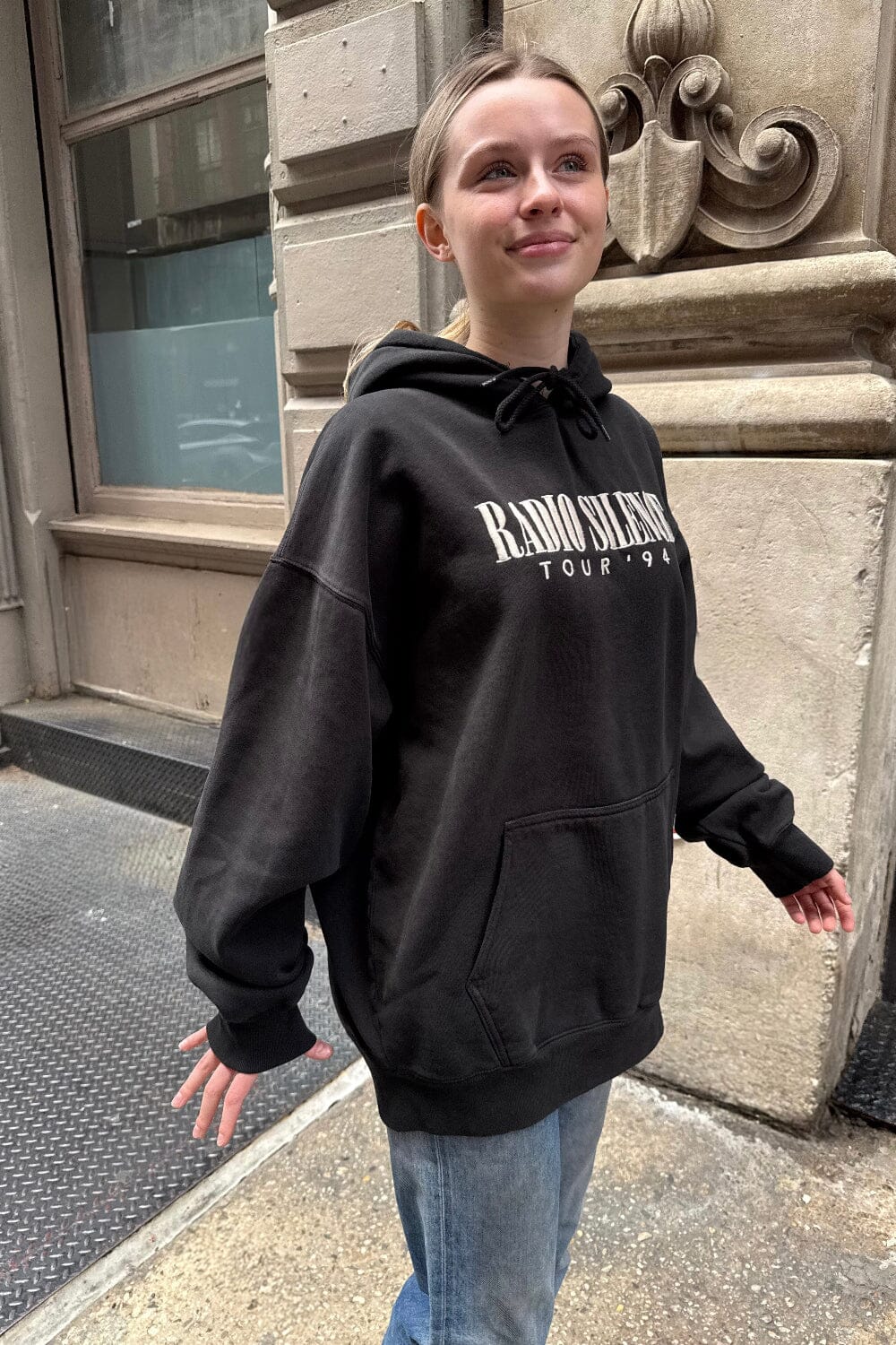 Christy Radio Silence Hoodie – Brandy Melville