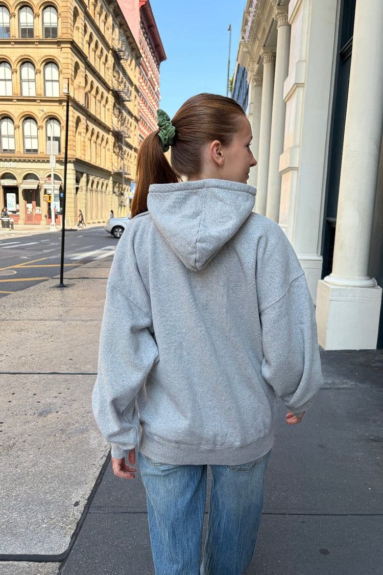 Christy New York Hoodie | Heather Grey / Oversized Fit