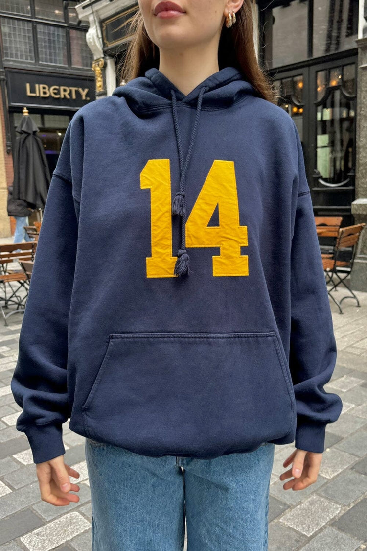 Christy 14 Hoodie | Classic Navy / Oversized Fit