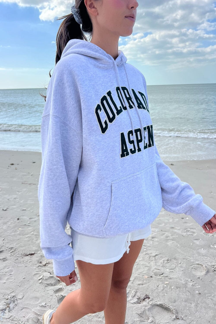 Chicago Colorado Aspen Hoodie | Heather Grey / Oversized Fit