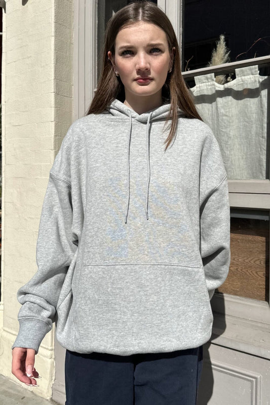 Christy Hoodie | Heather Grey / Oversized Fit
