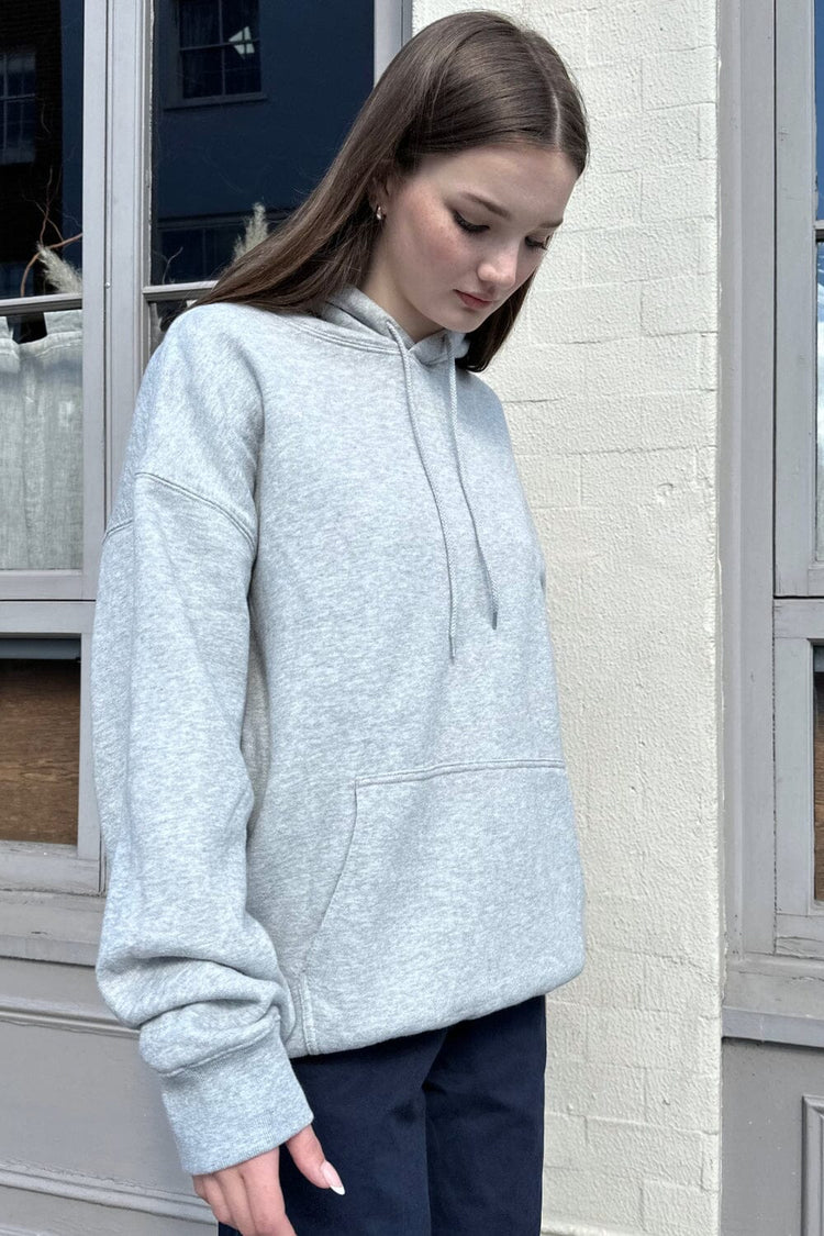 Christy Hoodie | Heather Grey / Oversized Fit