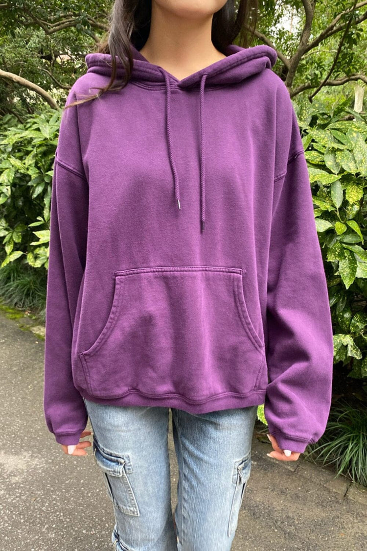Christy Hoodie | Bright Purple / Oversized Fit