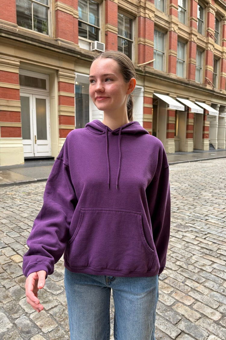 Christy Hoodie | Bright Purple / Oversized Fit