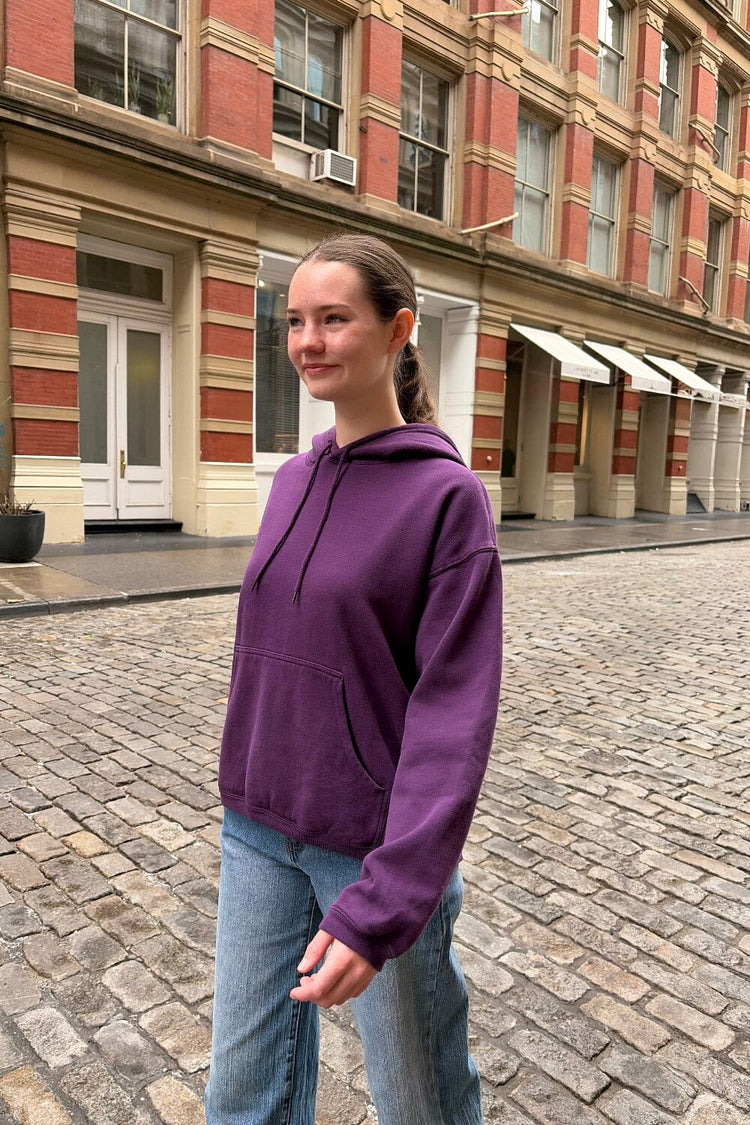 Christy Hoodie | Bright Purple / Oversized Fit