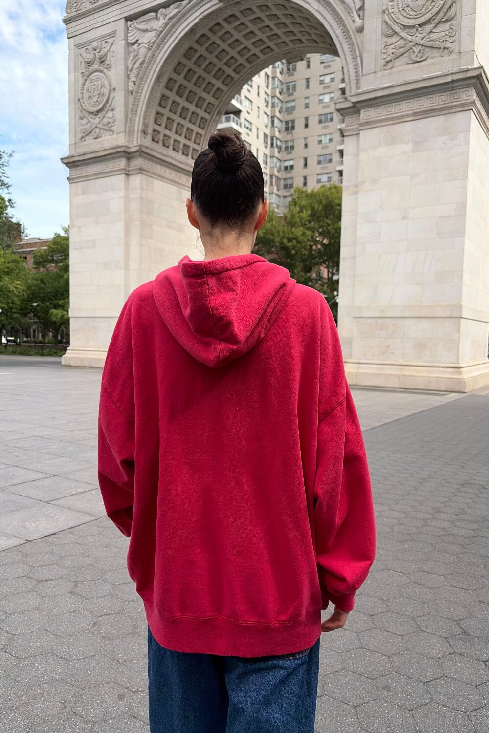 Christy Hoodie | Red / Oversized Fit
