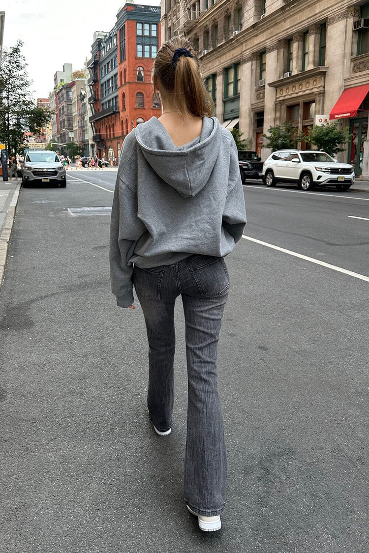 Christy Hoodie | Heather Grey / Oversized Fit