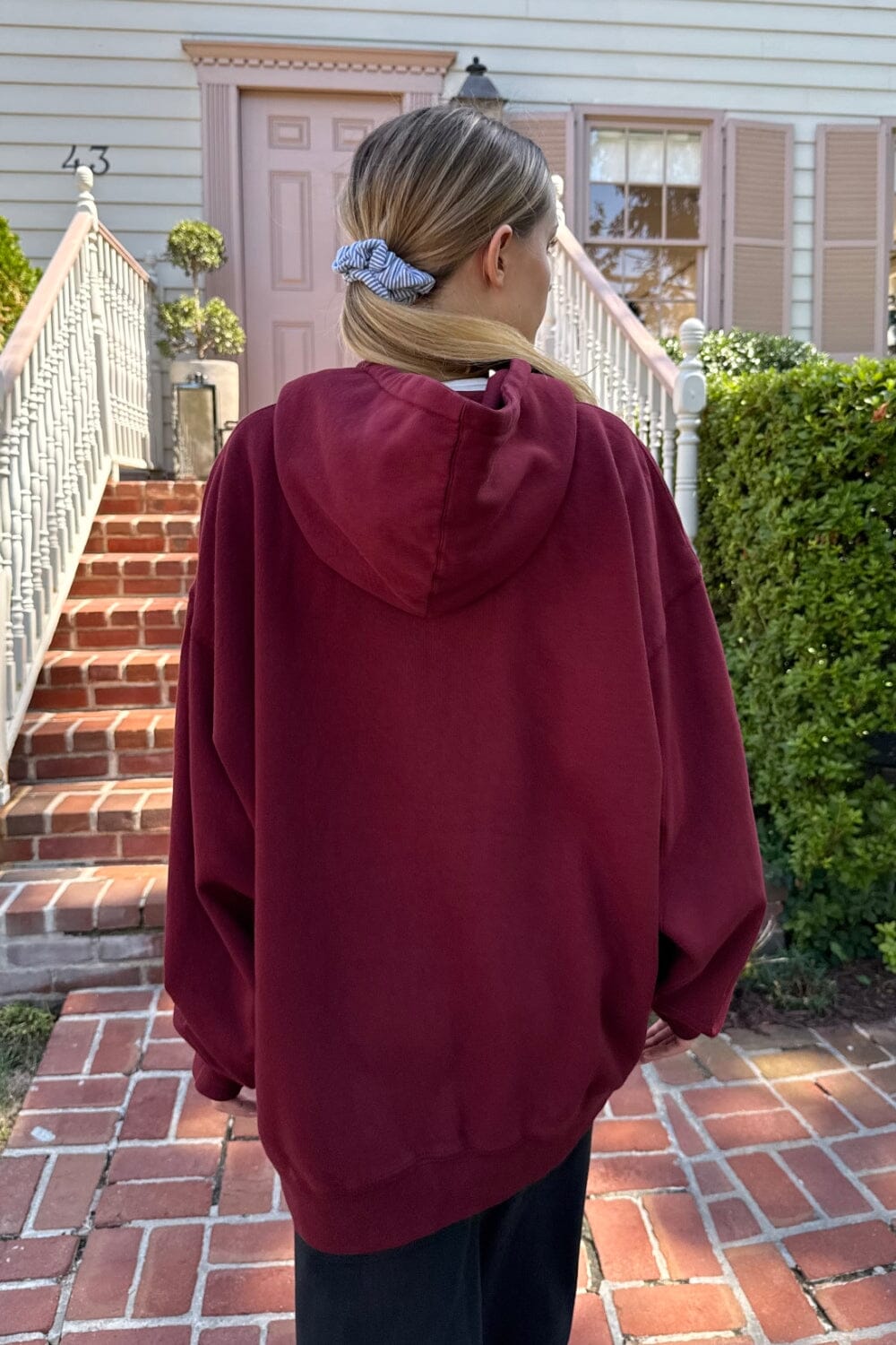 Burgundy / Oversized Fit