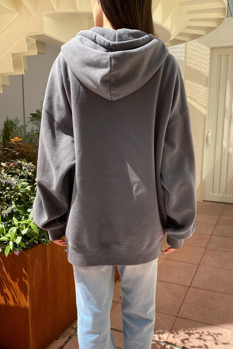 Christy Hoodie | Light Charcoal Grey / Oversized Fit