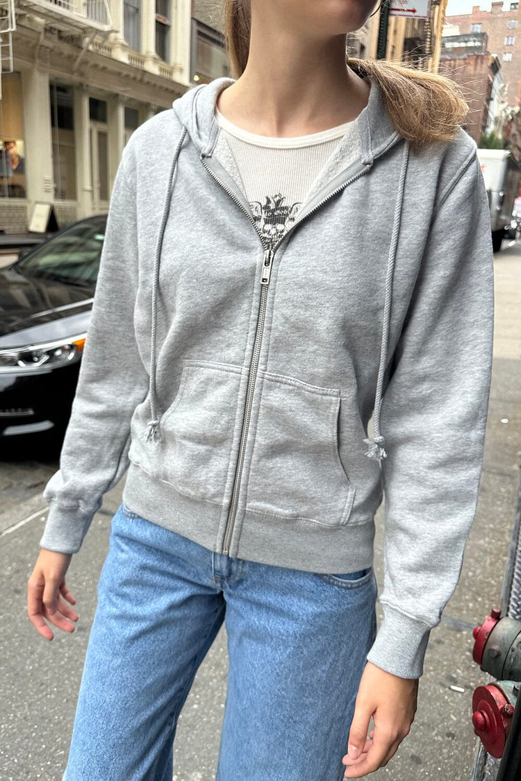 Christy Hoodie | Light Grey / Regular Fit