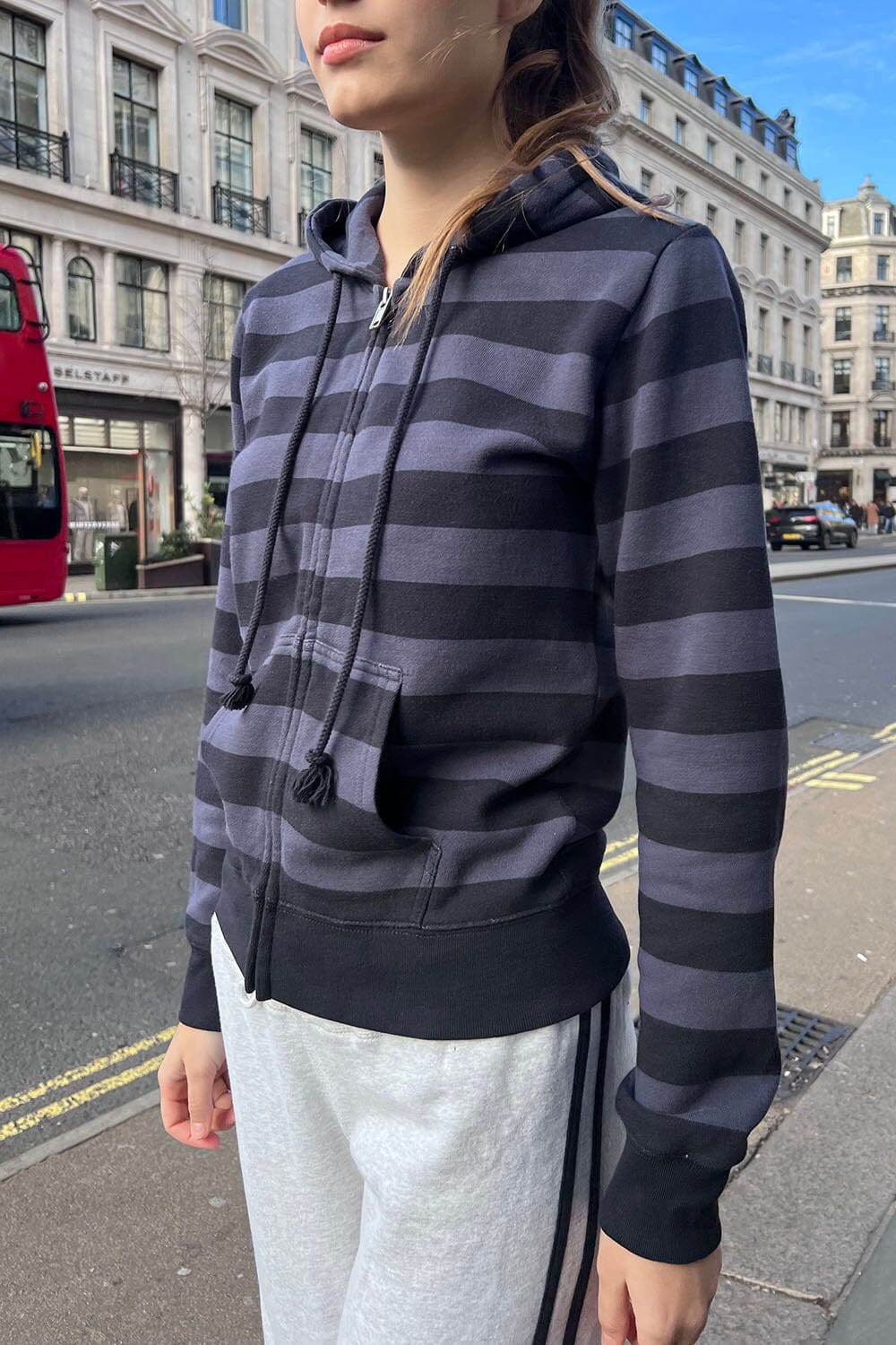 Christy Striped Hoodie