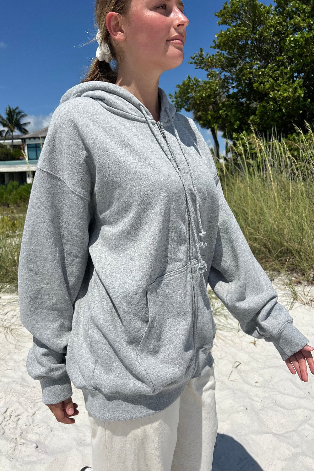 Christy Hoodie | Heather Grey / Oversized Fit