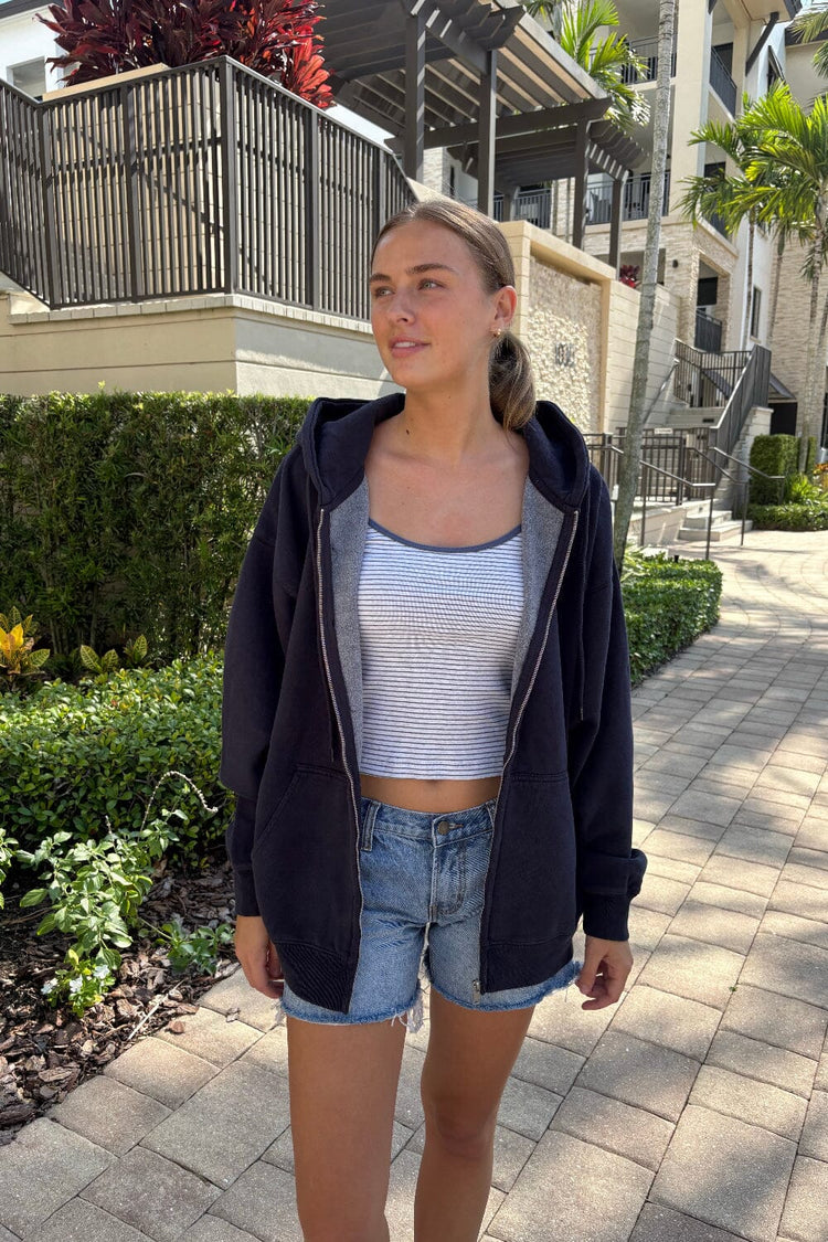 Christy Hoodie | Navy Blue / Oversized Fit