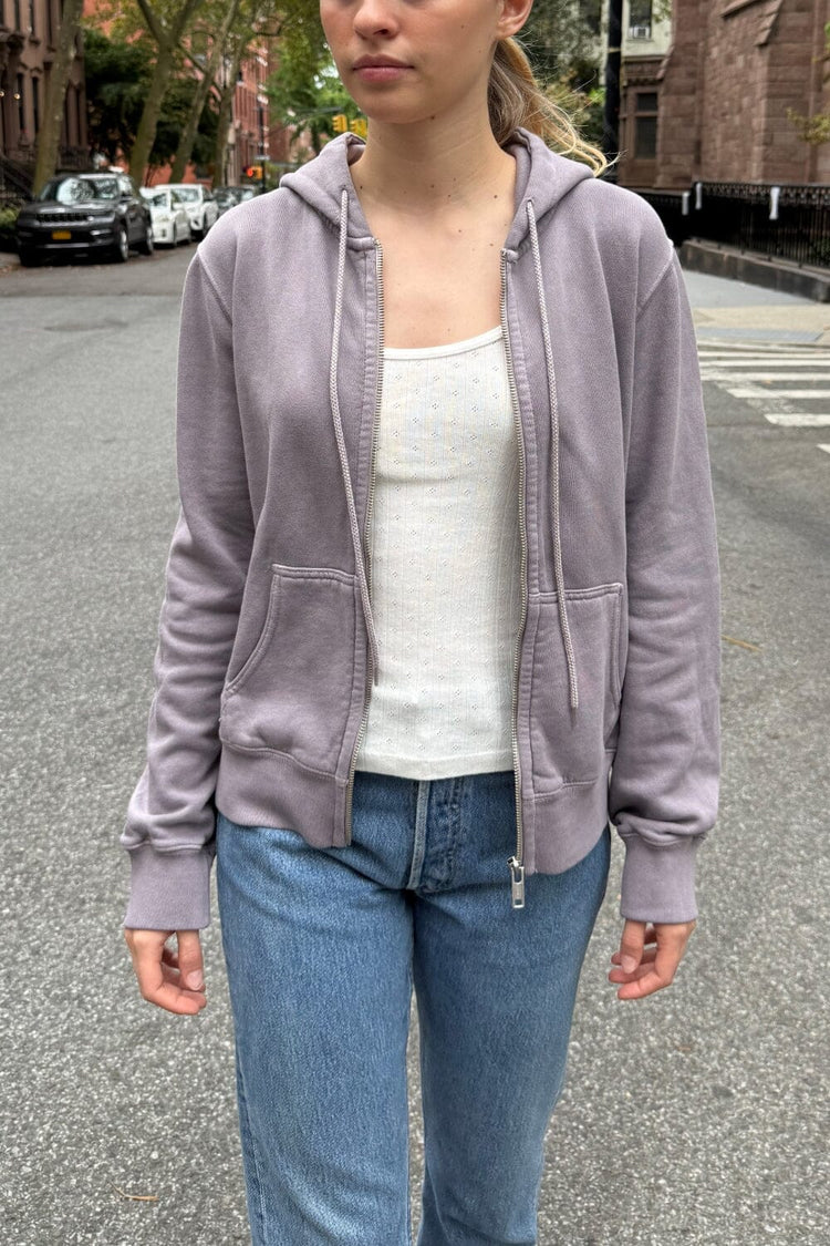 Christy Hoodie | Dusty Purple / Regular Fit