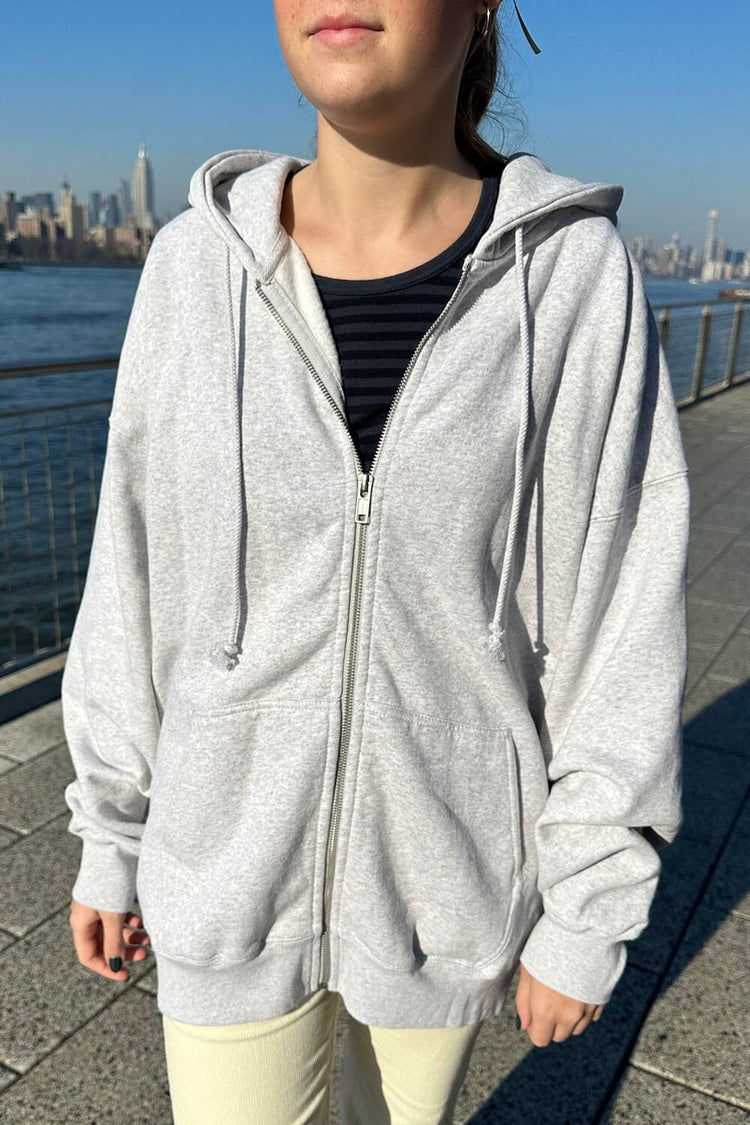 Christy Hoodie | Silver Grey / Oversized Fit