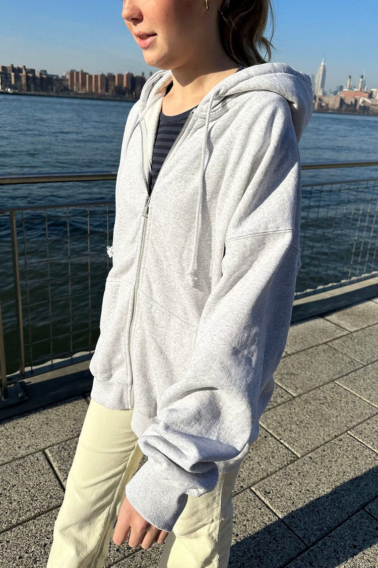 Christy Hoodie | Silver Grey / Oversized Fit