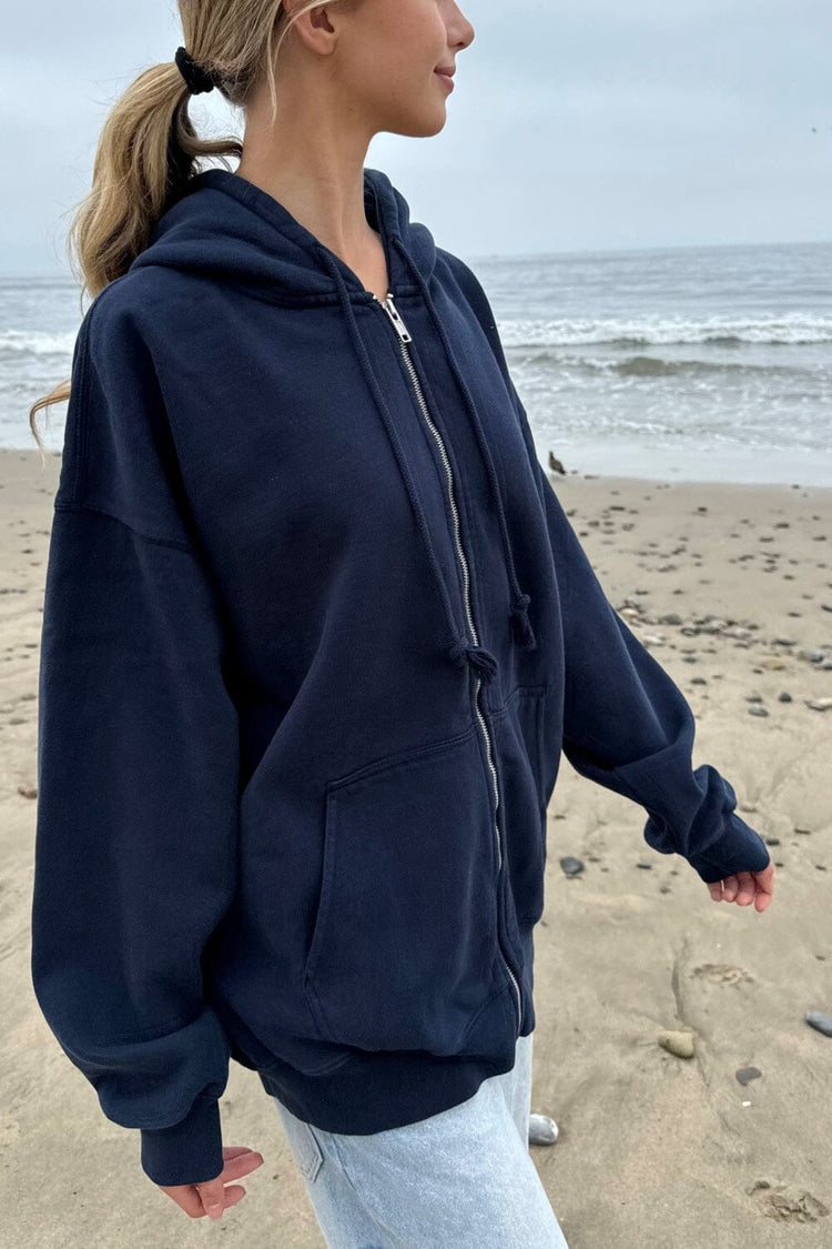 Christy Hoodie | Navy Blue / Oversized Fit