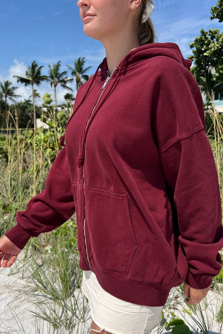 Christy Hoodie | Burgundy / Oversized Fit