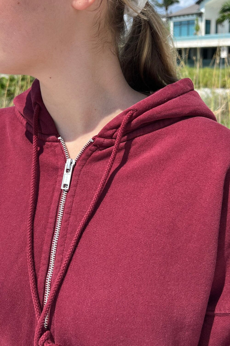 Christy Hoodie | Burgundy / Oversized Fit