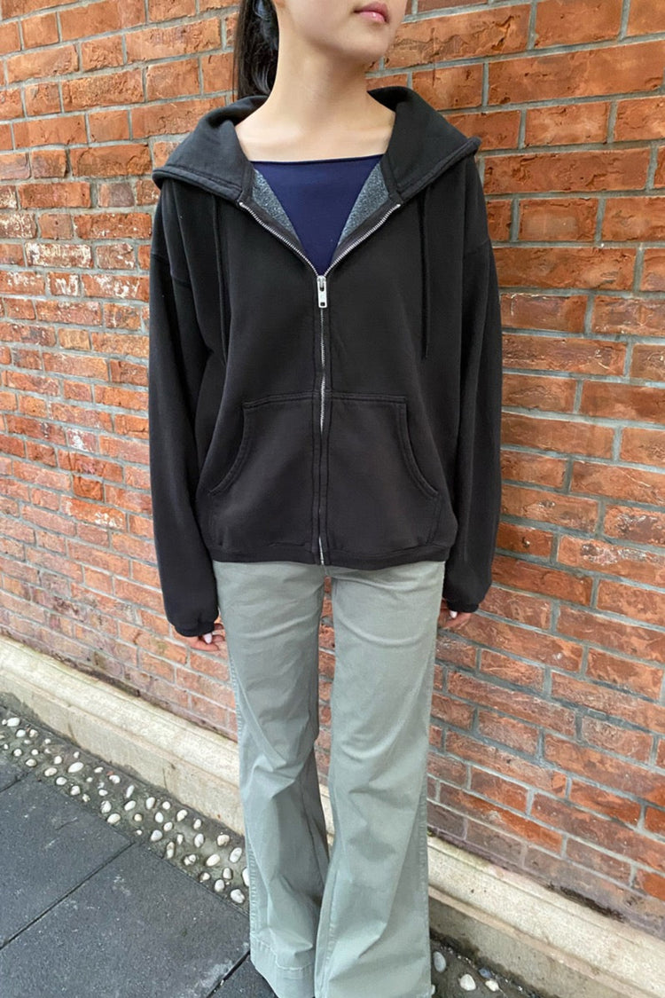 Christy Hoodie | Faded Black / Oversized Fit