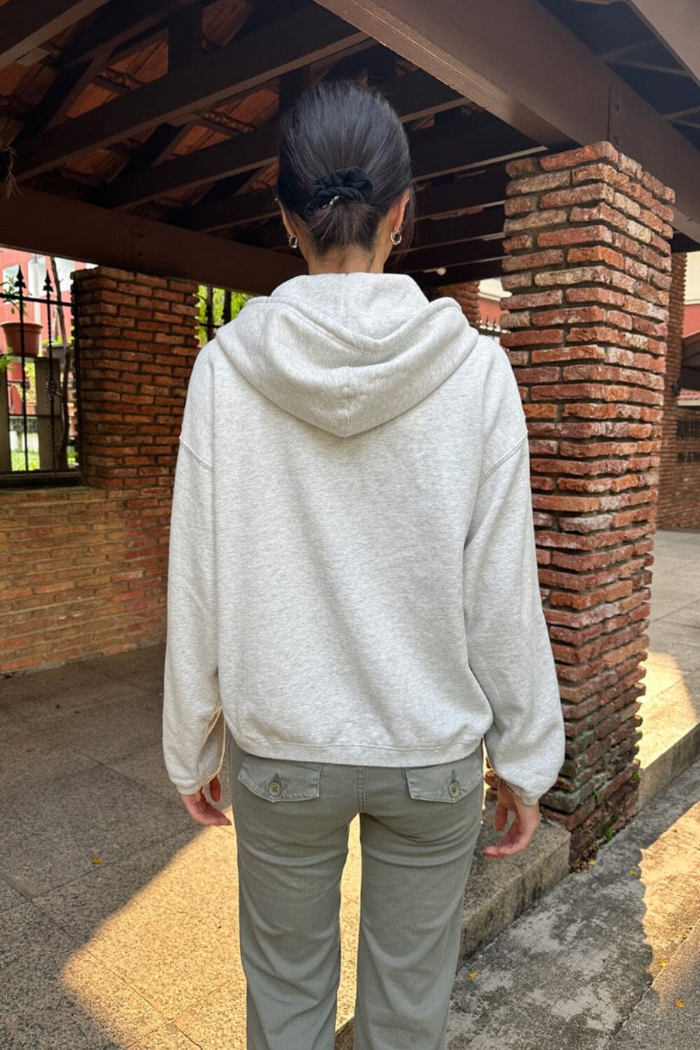 Christy Hoodie | Light Heather Grey / Oversized Fit