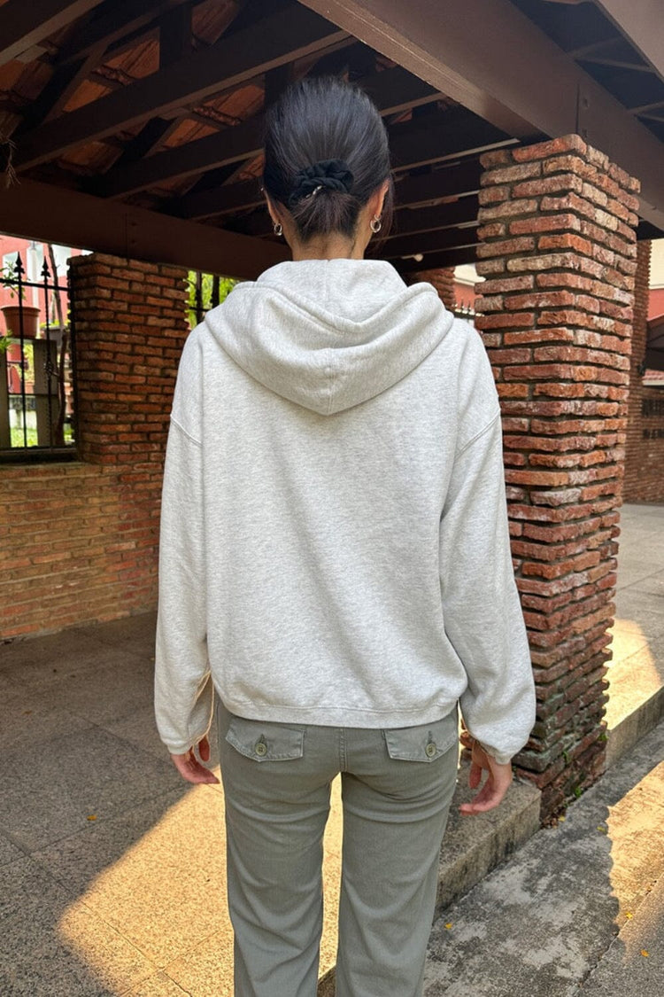 Christy Hoodie | Light Heather Grey / Oversized Fit