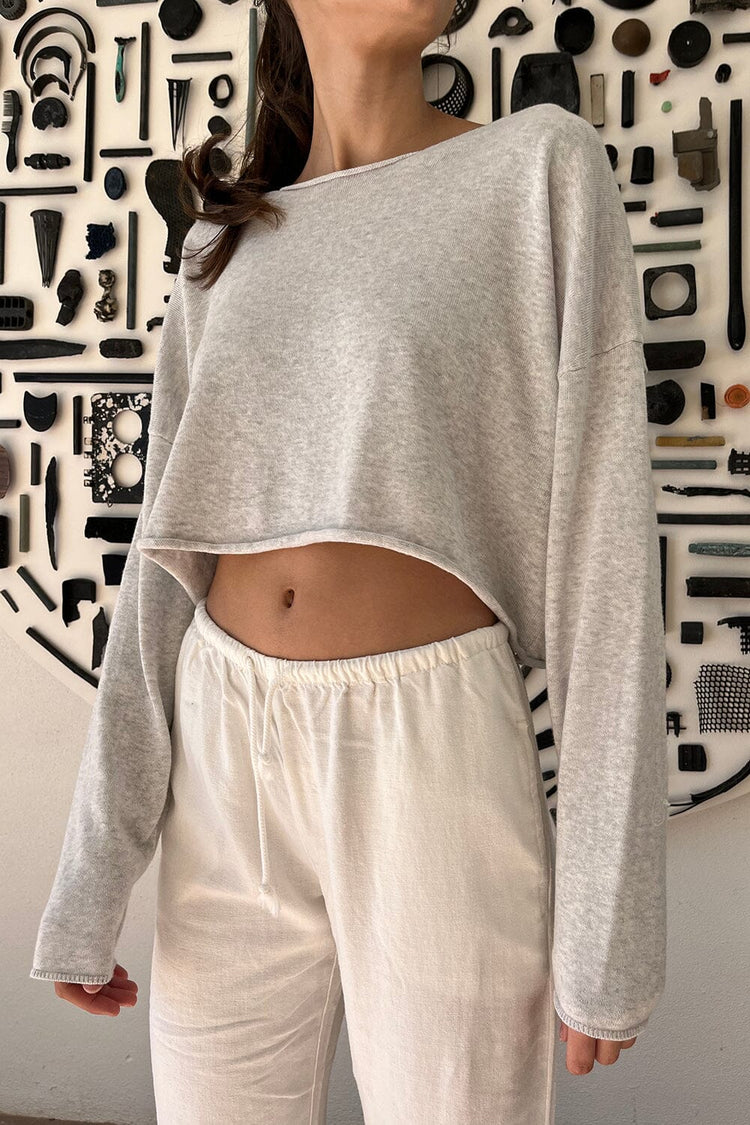 Silver Grey / Cropped Fit