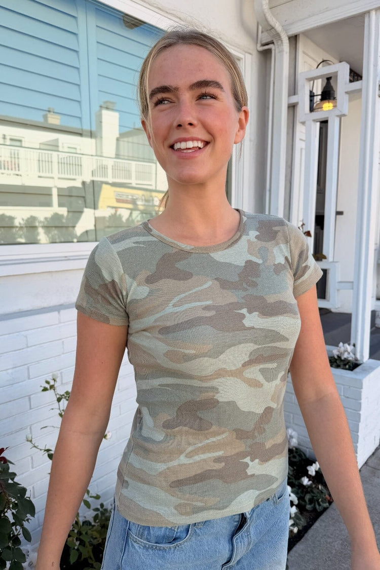 Hailie Camouflage Top | Hailie Camouflage Top