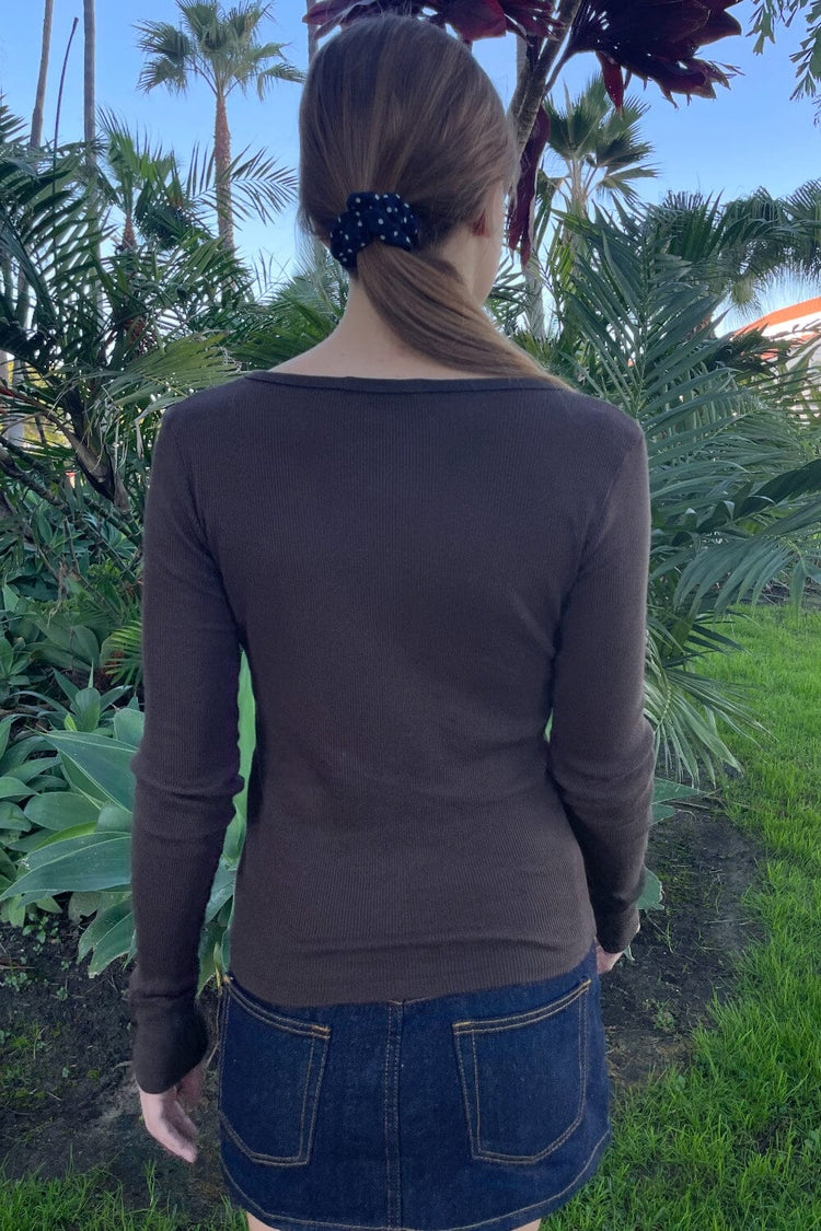 Ahern Top | Mocha / XS/S