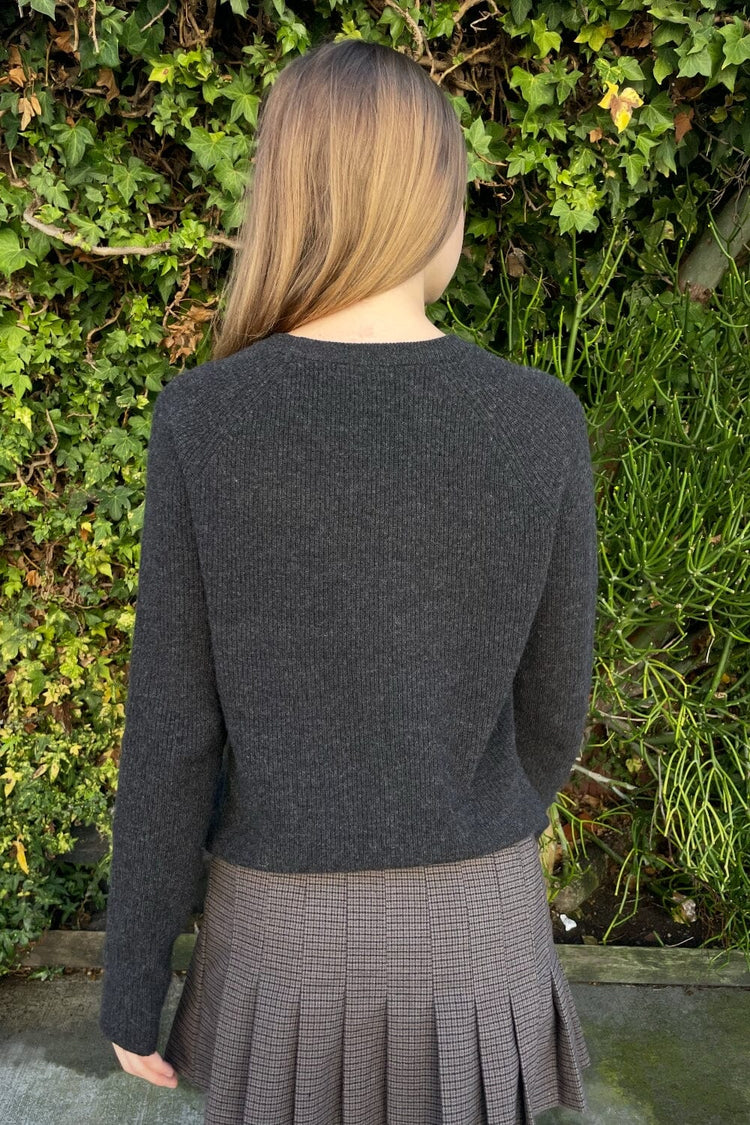 Martha Sweater | Dark Grey / Regular Fit