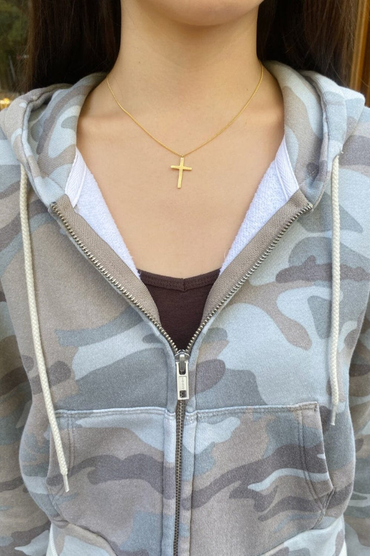 Crystal Light Camouflage Hoodie | Light Camouflage / XS/S