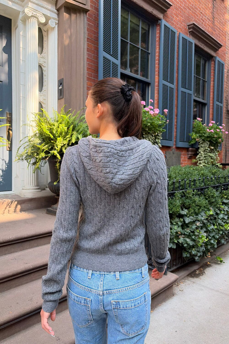 Alana Knit Sweater | Charcoal / XS/S