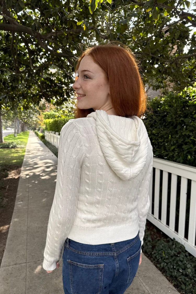 Alana Wool Sweater | White / XS/S