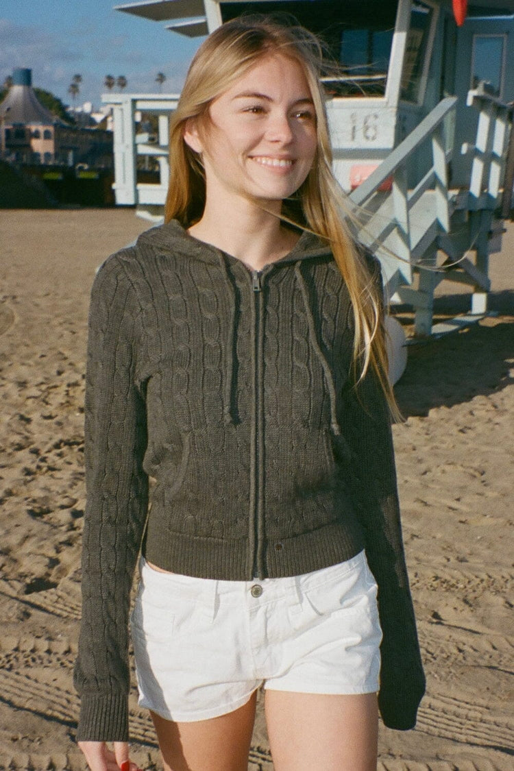 Alana Wool Sweater | Charcoal / XS/S