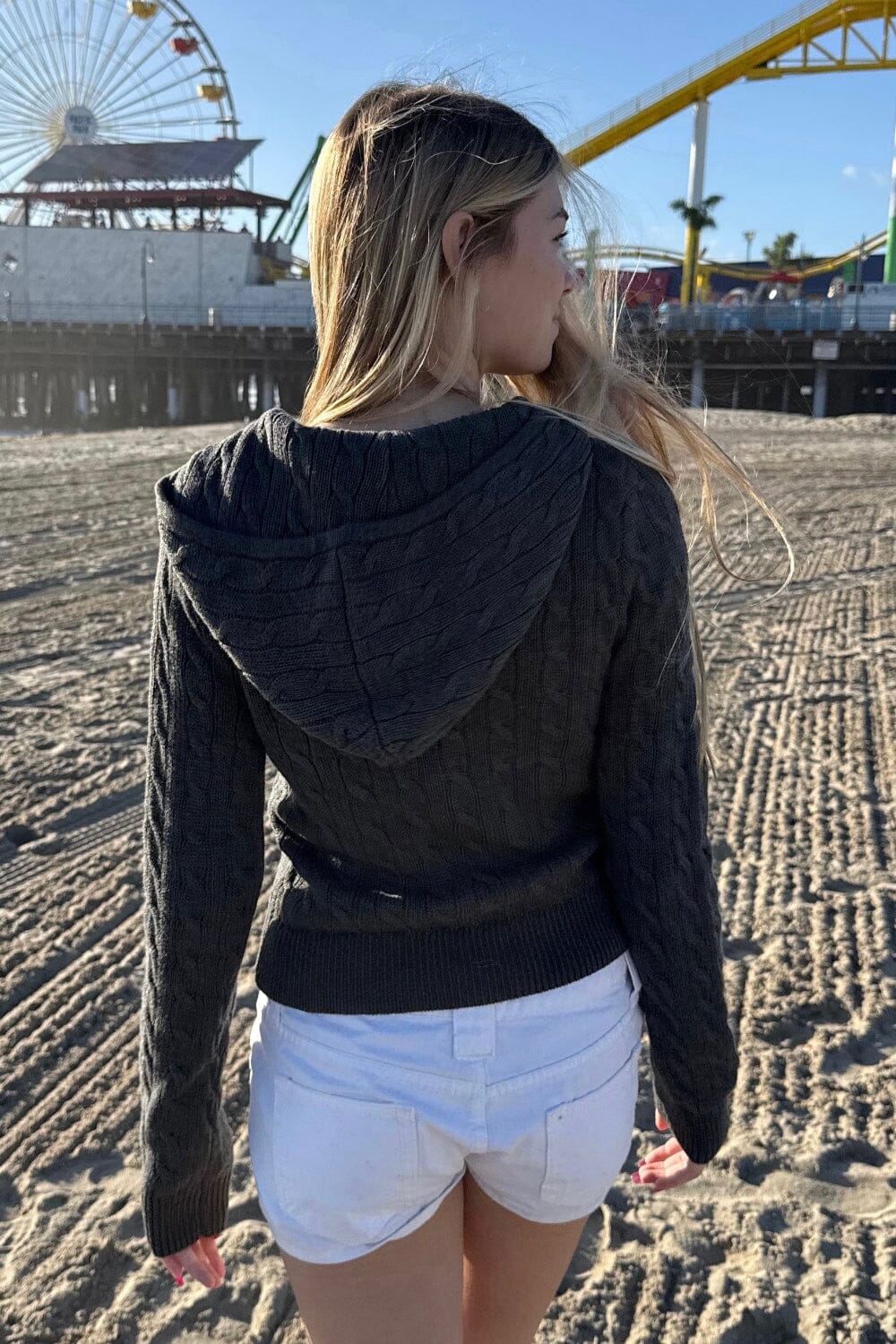 Alana Wool Sweater | Charcoal / XS/S