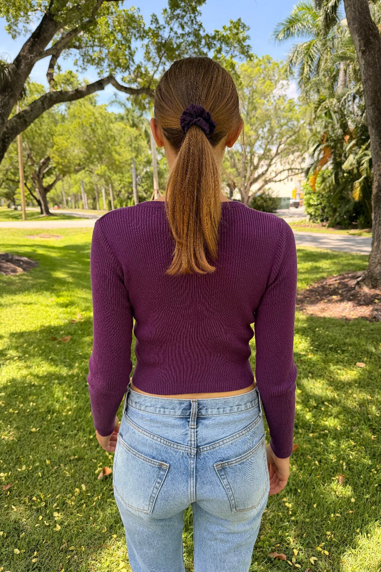 Kira Top | Deep Purple / XS/S