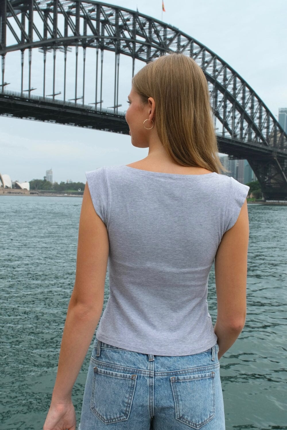 Amara Tank | Grey / XS/S