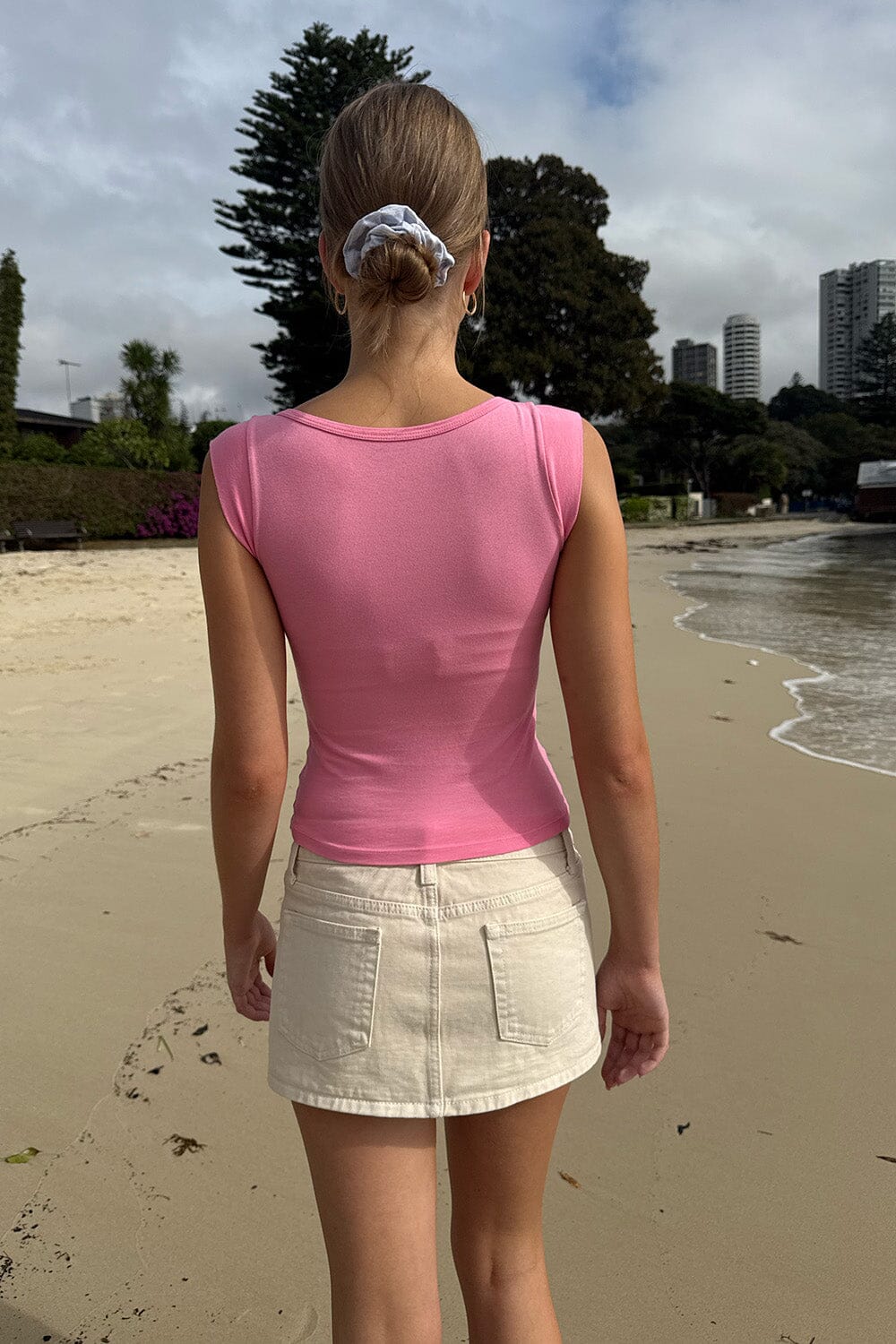 Amara Top | Bubblegum Pink / XS/S