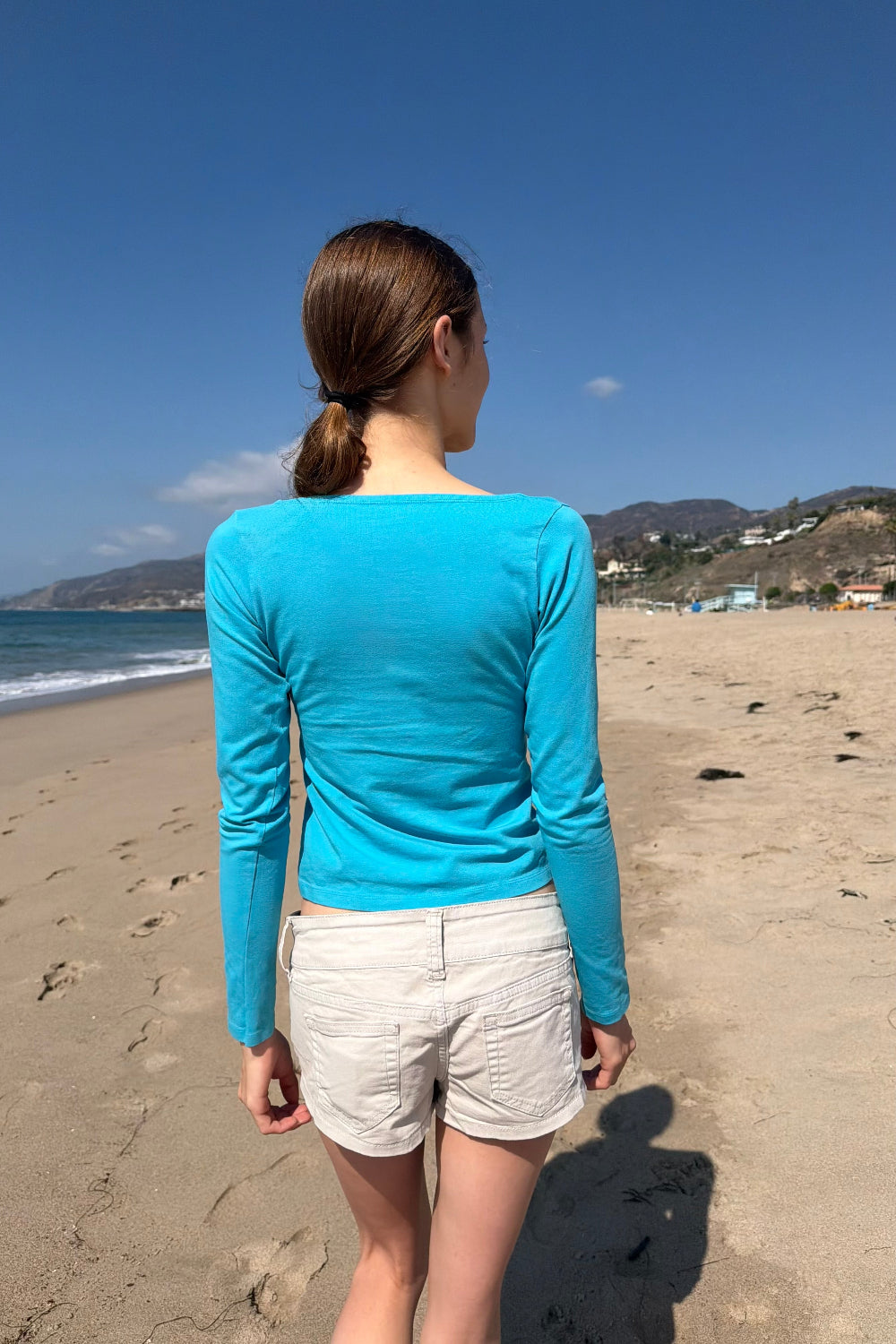 Amara Top | Bright Blue / XS/S