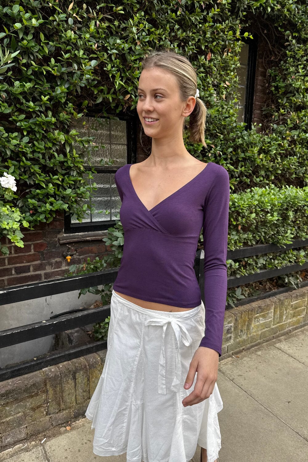 Amara Top | Purple / XS/S